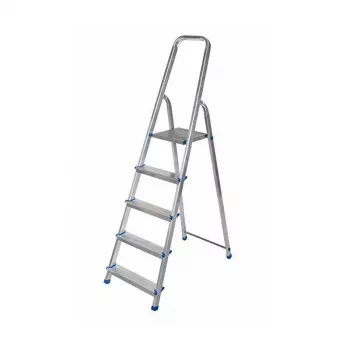 AWTOOLS AW23021 3 sekcijų teleskopiniai kopėčios 4,25 m aliuminės 150 kg EN131