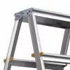 AWTOOLS AW23031 Daugiafunkcinė šarnyrinė kopėčios 12 laiptelių 150 kg Aliuminis
