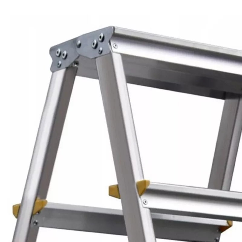 AWTOOLS AW23031 Daugiafunkcinė šarnyrinė kopėčios 12 laiptelių 150 kg Aliuminis