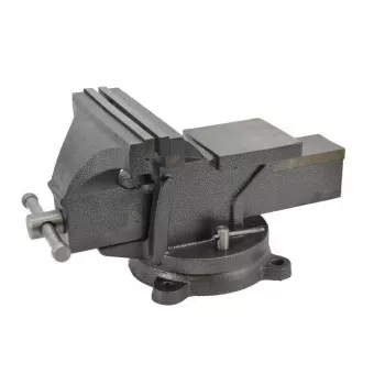 AWTOOLS AW24207 pasukamas pagrindo spaustuvai 100 mm ketaus su priekalu