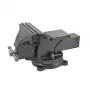 AWTOOLS AW24216 150mm Swivel Bench Vise su 360° besisukančiu pagrindu ir integruotu priekalu
