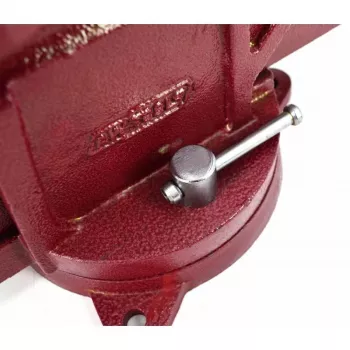 AWTOOLS AW24226 125mm pasukamos spaustuvės su priekalu ir keičiamais grūdintais žandikauliais