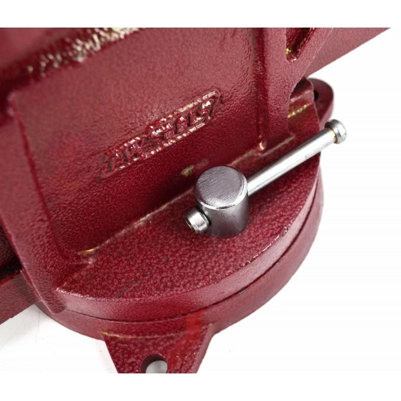 AWTOOLS AW24226 125mm pasukamos spaustuvės su priekalu ir keičiamais grūdintais žandikauliais