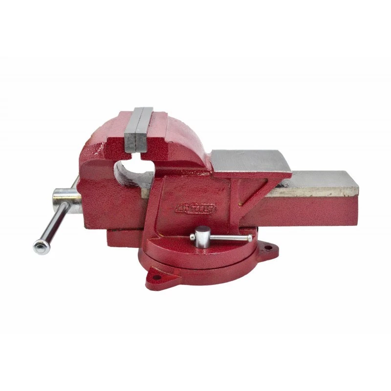 AWTOOLS AW24226 125mm pasukamos spaustuvės su priekalu ir keičiamais grūdintais žandikauliais