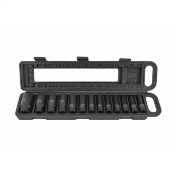 AWTOOLS AW38690BL 172 dalių chromuoto vanadžio veržliarakčių rinkinys su 1/4 colio, 3/8 colio, 1/2 colio pavaromis, 72 dantų reketais, E-Torx, antgaliais ir formuotu dėklu