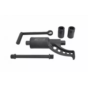 AWTOOLS AW39300 Automatinė įtraukiama kompresoriaus žarnos ritė 10m PVC 12 bar su greitąja mova