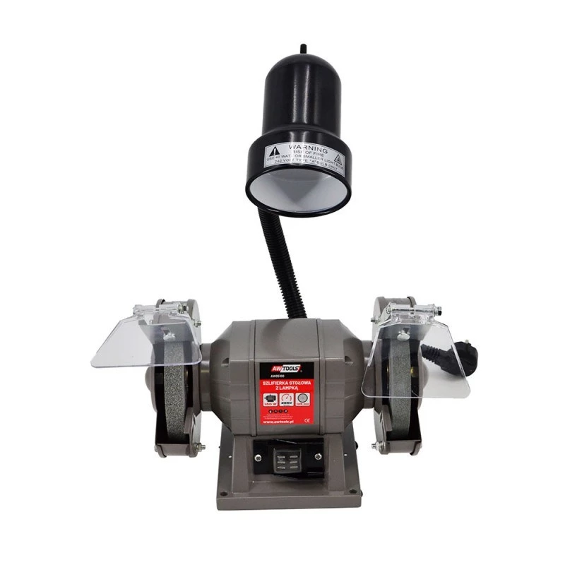 AWTOOLS Bench Grinder 150mm / 300W su lempa