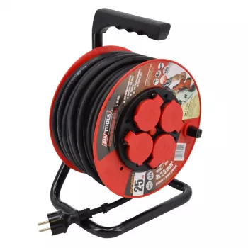AWTOOLS Extension Drum Professional 30m 3x2.5mm 16A / 3680W / IP44