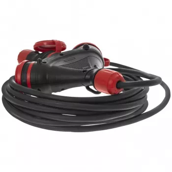 AWTOOLS EXTREME PRATĘSTINIMO LAIDAS 10m 3x2.5mm 3 KIŠTUKINIAI IP54 16A/4000W