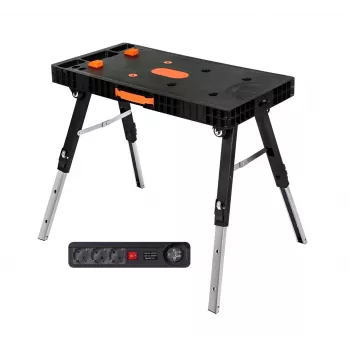 AWTOOLS Sulankstomas 5-in-1 Darbo stalas su maitinimo bloku