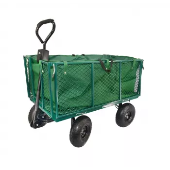 AWTOOLS Sodo transportinis vežimėlis aukštas su dangčiu 300 kg