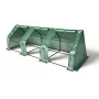 AWTOOLS Mini folijos tunelinis šiltnamis 295x95x95cm Cinkuoto plieno karkasas su UV atsparia PE danga