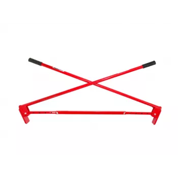 AWTOOLS Plytų spaustuvas su lygiagrečiu suėmimu, 100-400 mm žiotys, 100 kg keliamoji galia, plieninis, dviejų asmenų
