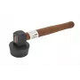 AWTOOLS grindinio plaktukas 1.5kg vulkanizuota guma su stiklo pluošto rankena