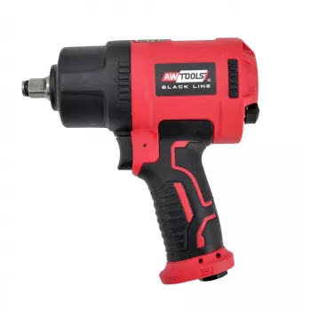 AWTOOLS Pneumatic Impact Wrench 1/2 inch 1600 Nm Black Line