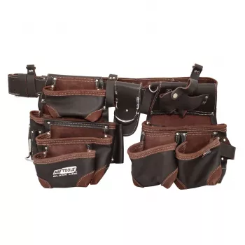 AWTOOLS Professional Installer Tool Belt 14 Pockets Black Line