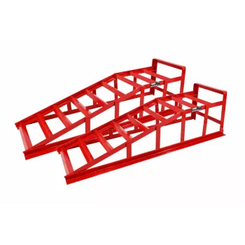 AWTOOLS RAMP 1T / 2vnt. Sunkiojo darbo plieniniai automobiliniai rampai pora po 1000 kg