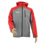 AWTOOLS Softshell Striukė Megztinis T4 Raudonai-Pilka Dydis S