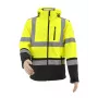 AWTOOLS Softshell Striukė T3 Didelio Matomumo Atšvaitinė XL Geltona/Juoda