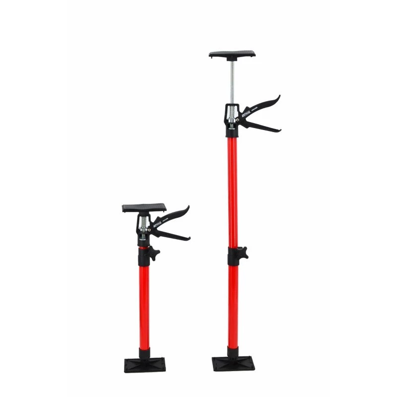 AWTOOLS Teleskopiniai atraminiai stulpai 2 vnt. 50-115 cm, plienas, Twist-Lock, 60 kg keliamoji galia
