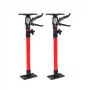 AWTOOLS Teleskopiniai atraminiai stulpai 2 vnt. 50-115 cm, plienas, Twist-Lock, 60 kg keliamoji galia