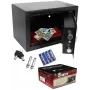 AX Samson S1 sertifikuotas rakinamas sieninis seifas, antracito spalvos, 11,2 L
