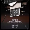 AXAGON HMC-KB-US USB-C klaviatūra su 9-in-1 šakotuvu, US QWERTY, 4K HDMI, Gigabit LAN, kortelių skaitytuvu, 0,6 m