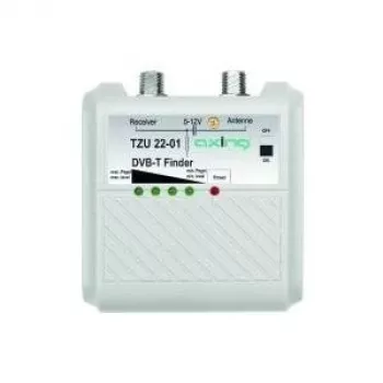 Axing TZU 22-01 2 krypčių F tipo signalo skirstytuvas/sujungėjas 5-2400 MHz pilkas