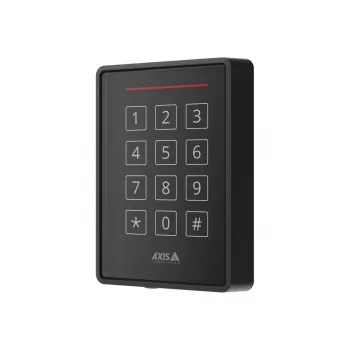 Axis A4131-E skaitytuvas – belaidžio ryšio RFID skaitytuvas / klaviatūra – laidinis – juodas, NCS S 9000-N