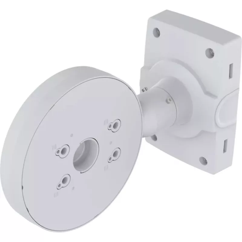Axis TQ1503-E dvigubas kamerų laikiklis – baltas aliuminis, 2 kamerų talpa, 15 kg apkrova