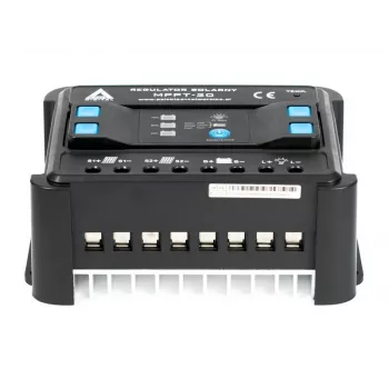AZO Digital saulės MPPT įkrovos valdiklis 12/24V 20A