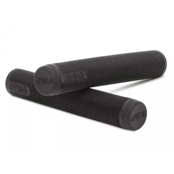 Aztek Lite Grips Ruby - TPR briaunoti paspirtuko rankenos su galų užmaitomis (pora)
