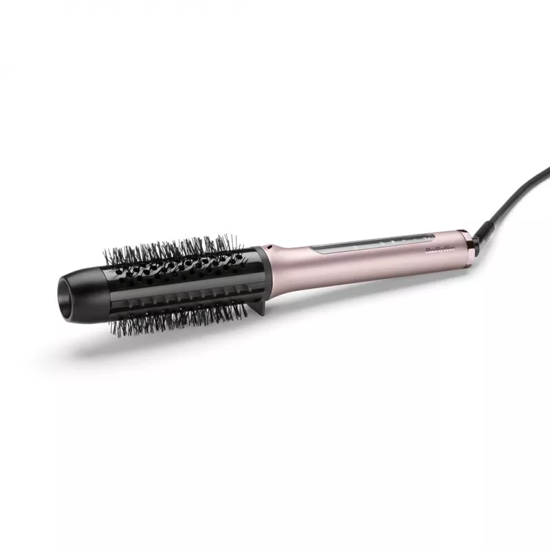 BaByliss HSB200E Volume Boost šildomas tiesinimo šepetys – šiltai rožinis