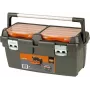 Bahco 4750PTB60 įrankių dėžė / dalių organizatorius, 600 x 270 x 270 mm, polipropilenas, juoda/oranžinė, išimama dėklas, užrakinama