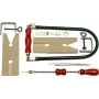 Bahco 502-SET6 dėlionės ašmenų rinkinys, 6 dalių, T formos kotas, HCS ir HSS medienai ir metalui 778154