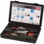 Bahco 9938 fiksavimo žiedų replių rinkinys, 4 dalių, 180 mm, vidiniams/išoriniams, tiesios/lenktos, susukamas dėklas