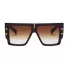 BALMAIN Moteriški akiniai nuo saulės BPS-144C-57 Cat Eye Acetate Rėmelis Pilki Lęšiai 57/14/145 mm
