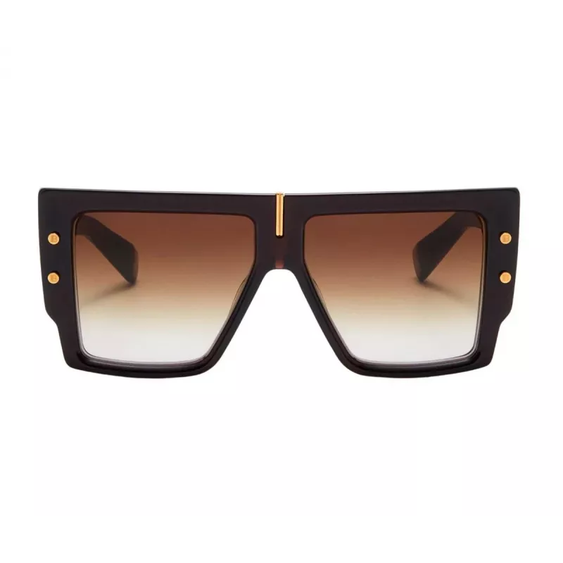 BALMAIN Moteriški akiniai nuo saulės BPS-144C-57 Cat Eye Acetate Rėmelis Pilki Lęšiai 57/14/145 mm