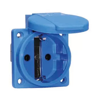 BALS 71094 Schuko paviršinis kištukinis lizdas 16A 2P+E IP44 pilkas