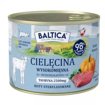BALTICA Smaki Regionów Veršiena Šlapias kačių maistas - 185g