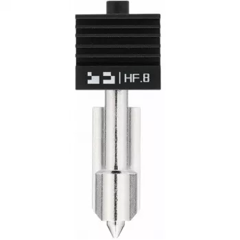BambuLab High Flow Hotend su grūdinto plieno antgaliu - 0,8 mm, H2D Pro, H2D, H2S