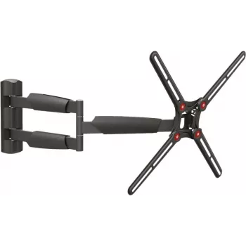 BARKAN BM343XL pilno judesio TV sieninis laikiklis, skirtas 13-65 inch televizoriams, 4 vyriai, ištiesta ranka, juodas