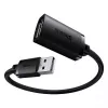Baseus AirJoy Series USB 2.0 ilginamasis kabelis 1,5 m, juodas