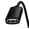 Baseus AirJoy Series USB 2.0 ilginamasis kabelis 1,5 m, juodas
