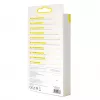 Baseus Cafule laidas, patvarus, nailono pintas, USB-A į USB-C, QC3.0, 2A, 3 m, raudonas (CATKLF-U09)