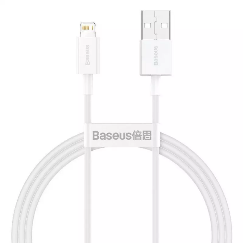 Baseus Cafule Series USB-A to Lightning Cable 2m White CALYS-C02