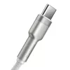 Baseus Cafule USB-A į USB-C laidas, 66W, 1m, baltas