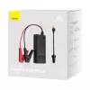Automobilinis keitiklis Baseus IGBT 300W/220V su dviem EU lizdais, USB-C PD, USB-A QC, akumuliatoriaus spaustukais ir cigarečių degiklio laidais, juodas (CGNB010101)