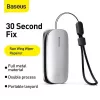 Baseus Car Tool Rain Wing Windscreen Wiper Repairer, Aliuminio Lydinys Sidabrinis (CRXFQ-0S)