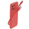Baseus Colorful Cable USB-A į Lightning 2.4A 1,2m raudonas